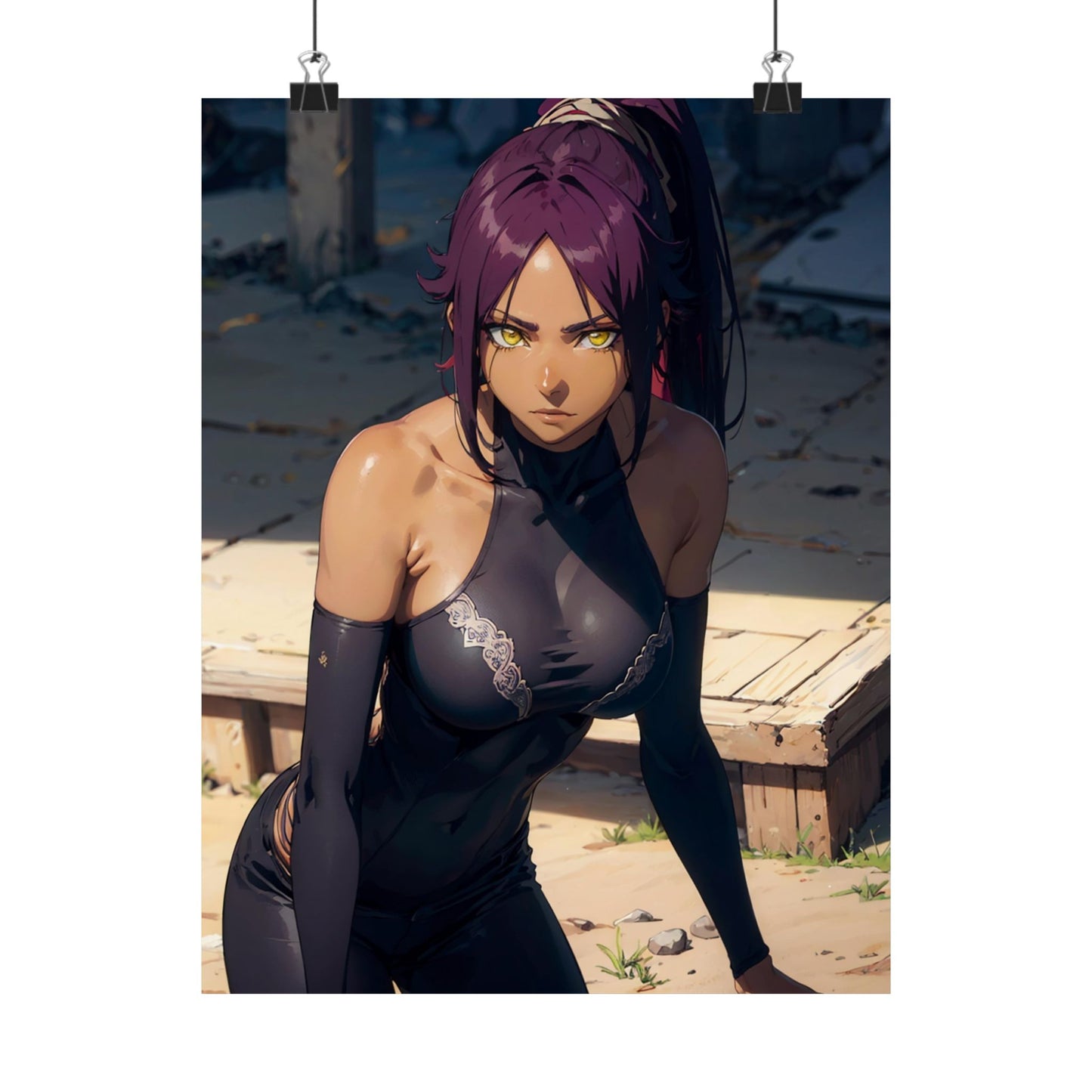 Yoruichi 001 Vertical Posters