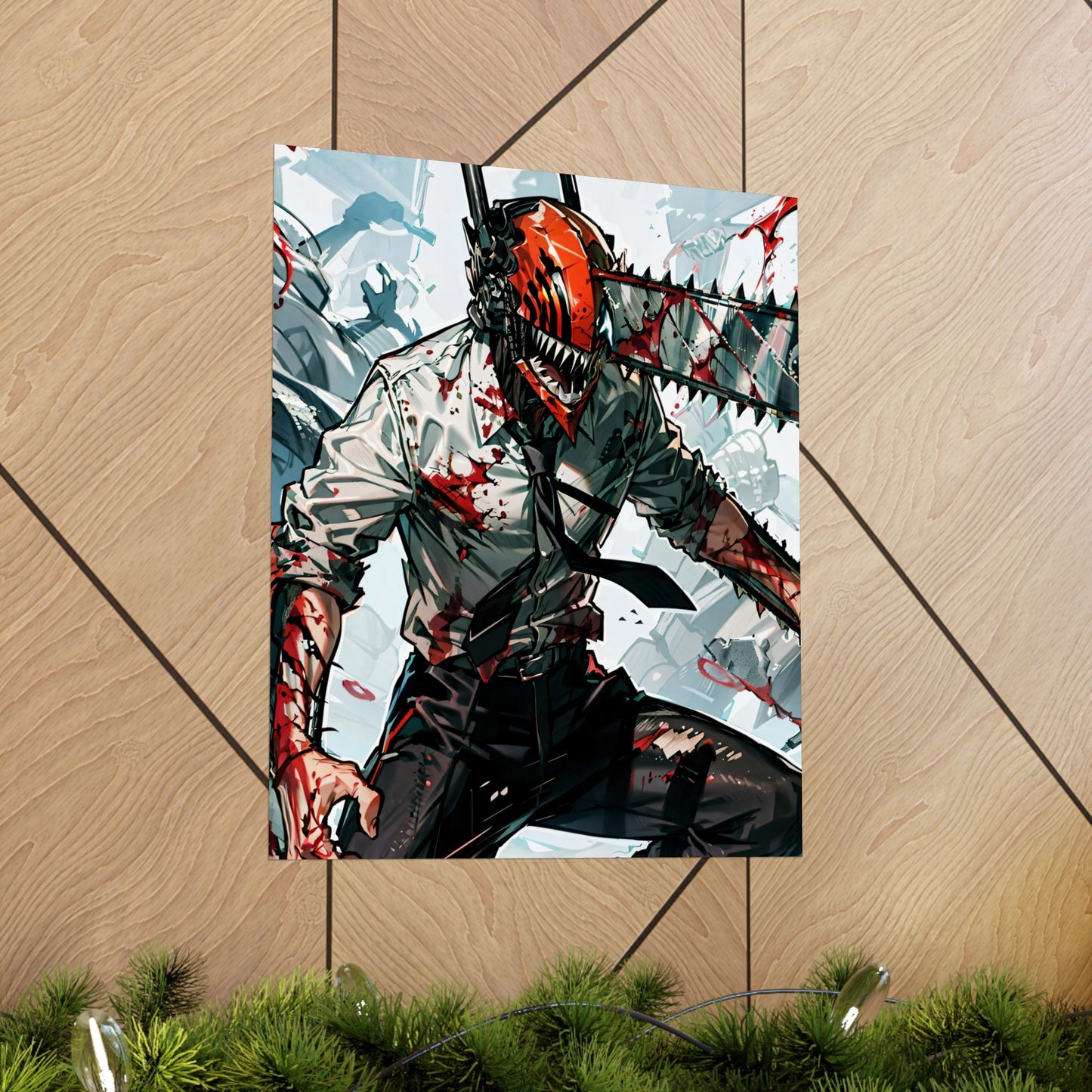 Chainsaw Man 004 Matte Vertical Posters