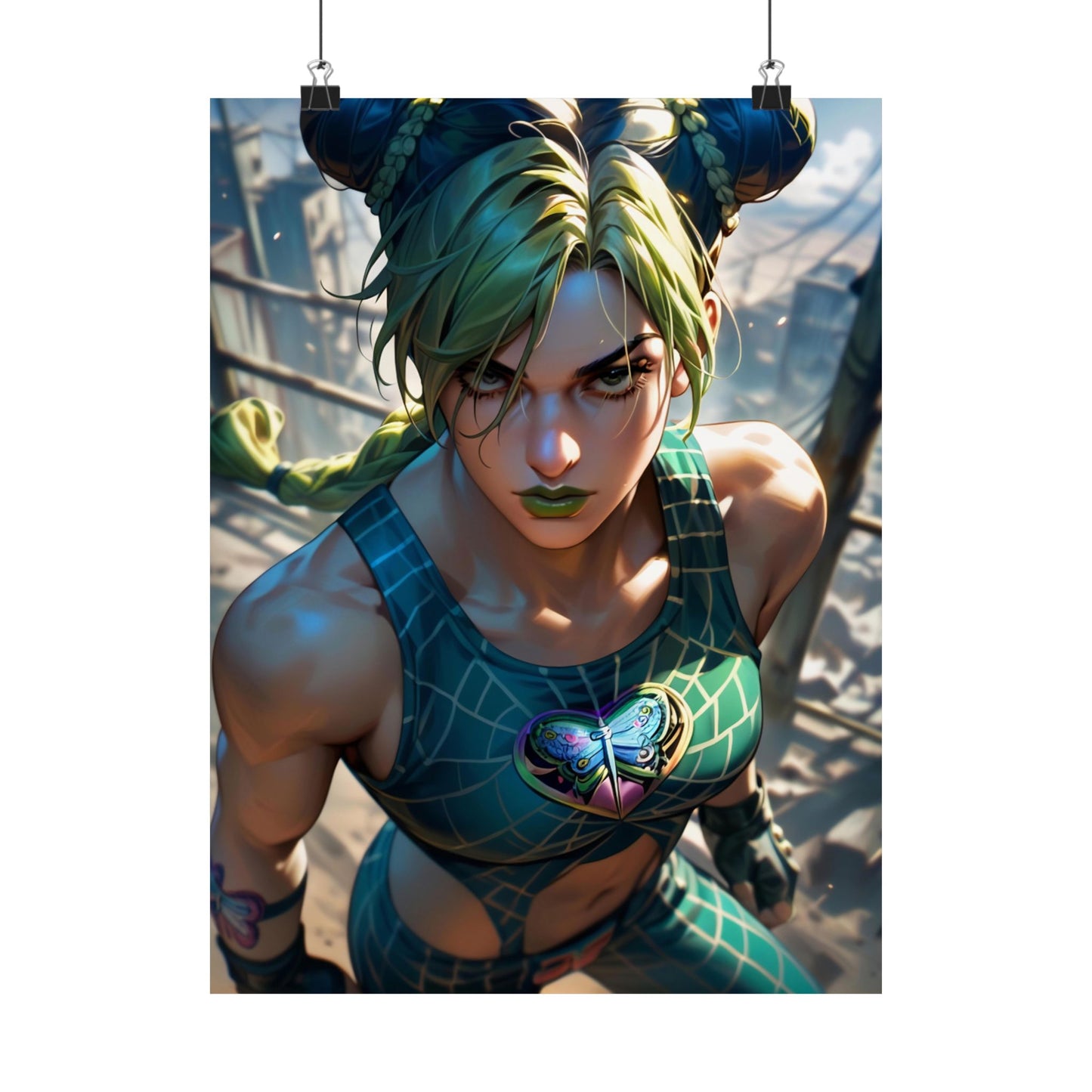 Jolyne Kujo 001 Vertical Posters