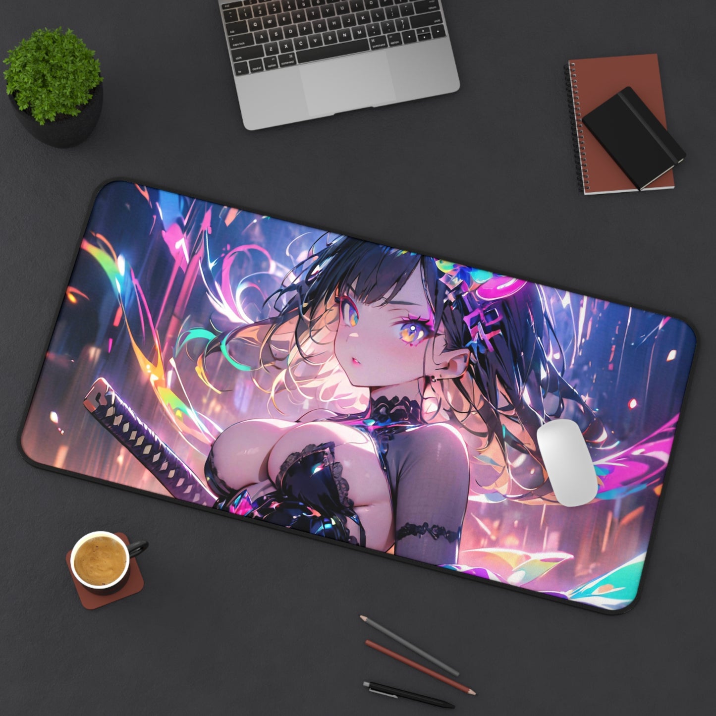 Luminous Allure Desk Mat