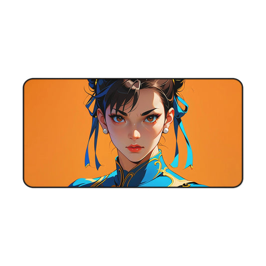 Chun Li 001 Desk Mat