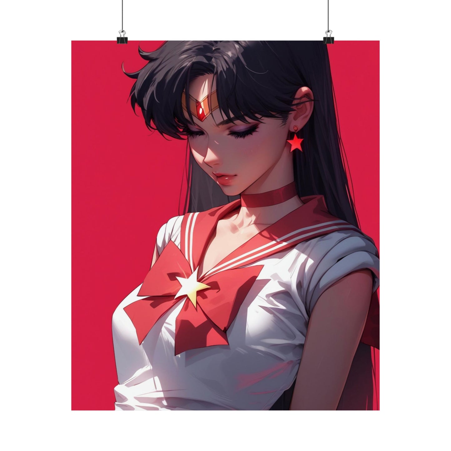 Sailor Mars 004 Vertical Posters