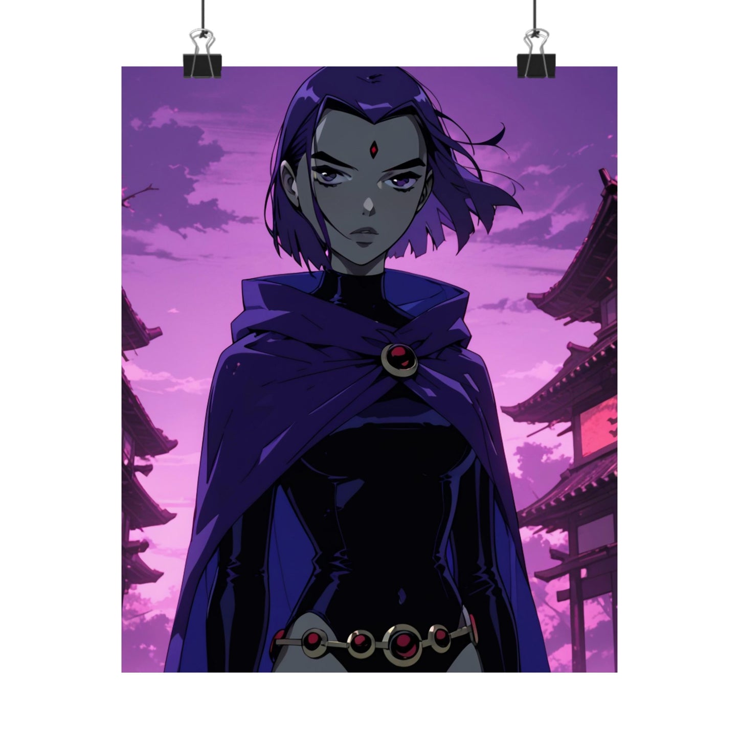 Raven 001 Vertical Posters