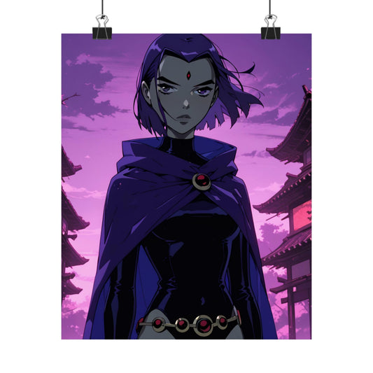 Raven 001 Vertical Posters