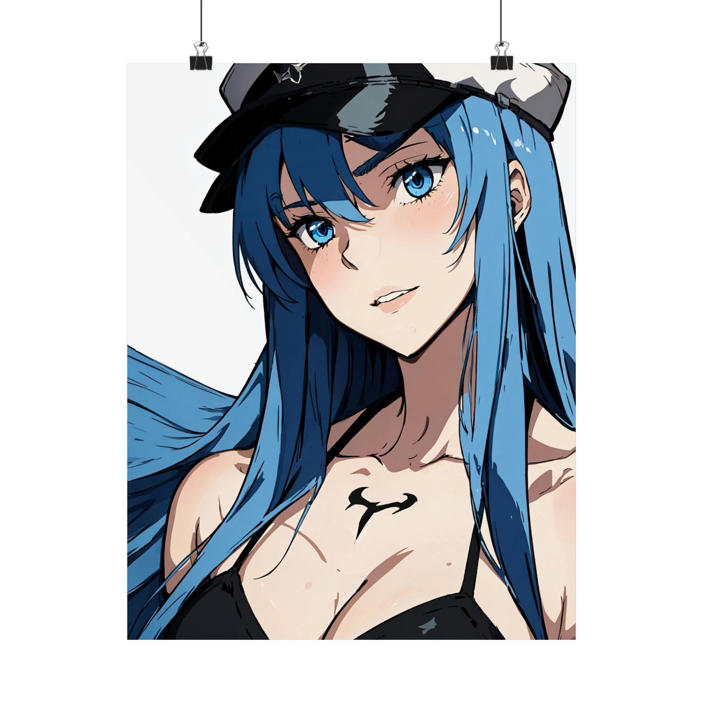 Esdeath 001 Matte Vertical Posters