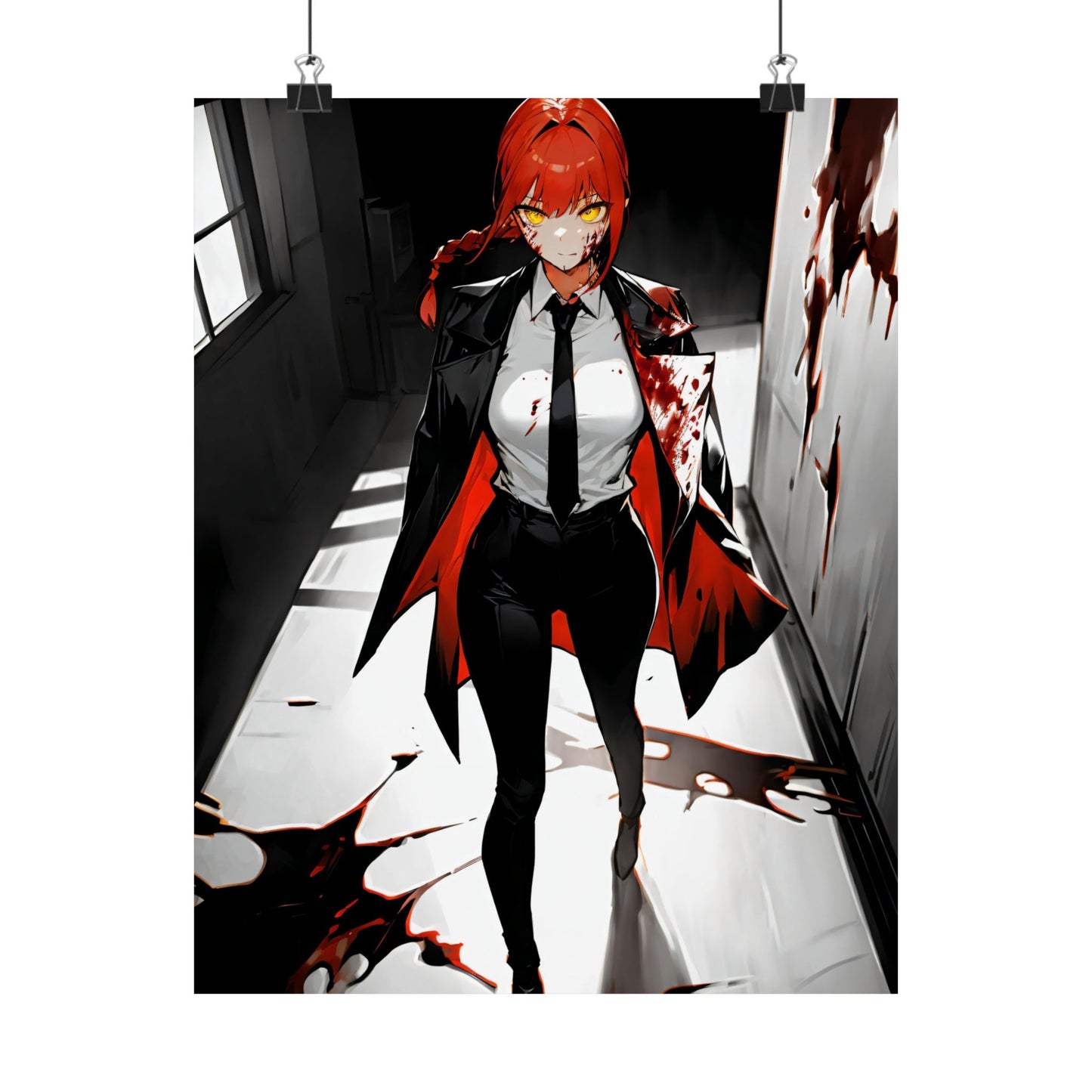 Makima 002 Matte Vertical Posters