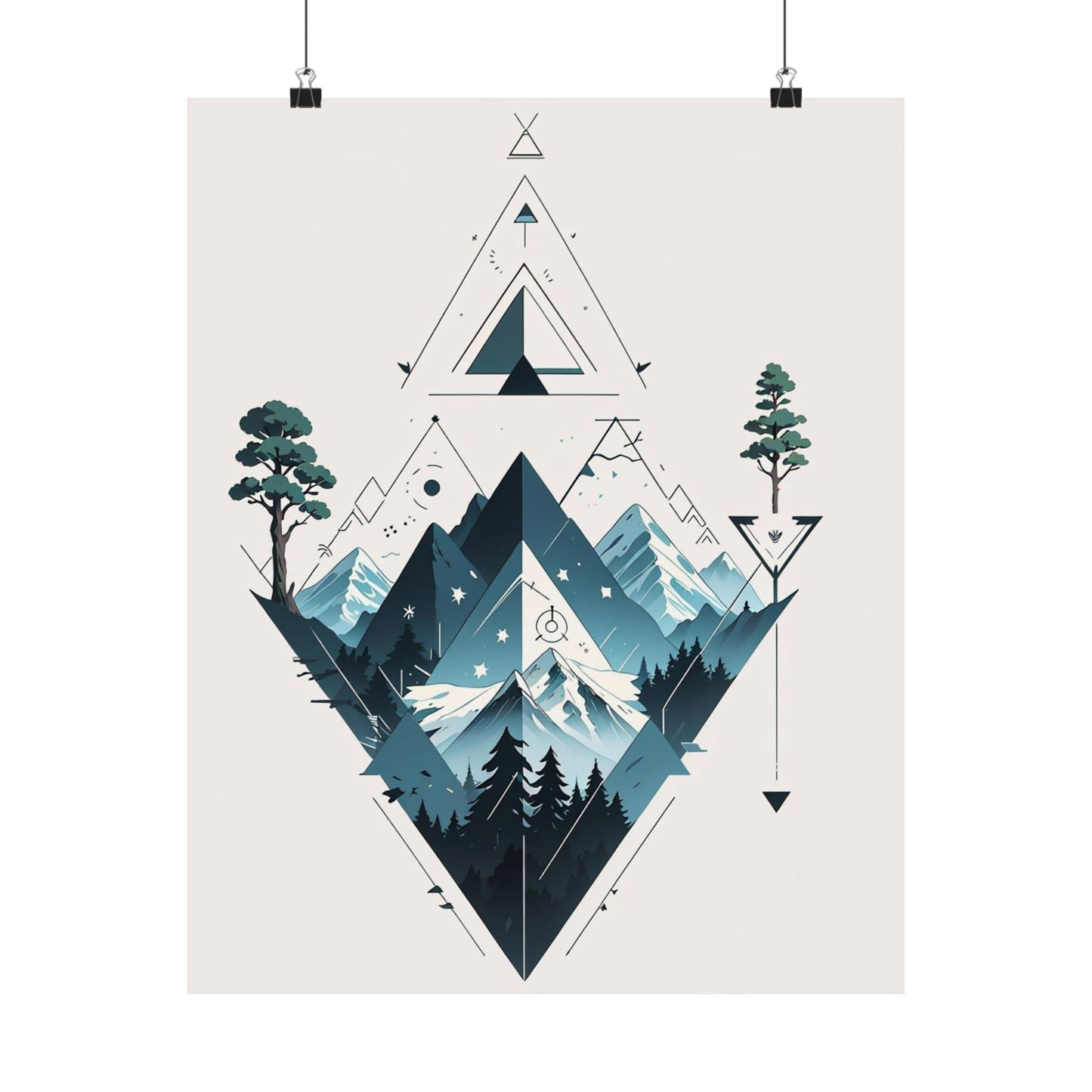 Mystic Peaks Vertical Posters