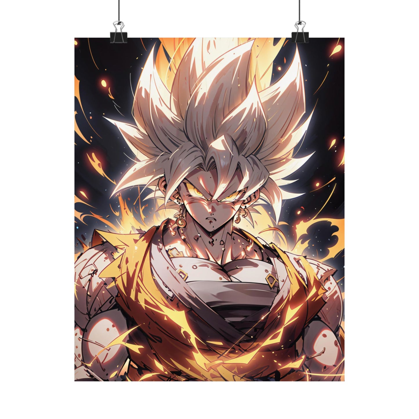 Goku 002 Matte Vertical Posters