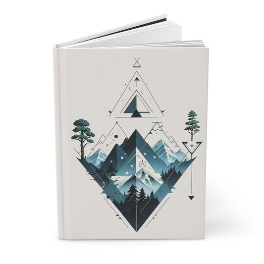 Mystic Peaks Hardcover Journal Matte