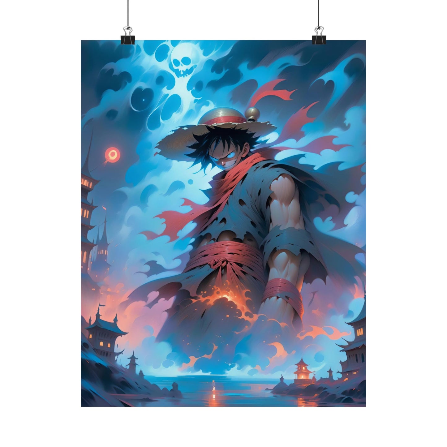 Monkey D. Luffy 002 Matte Vertical Posters