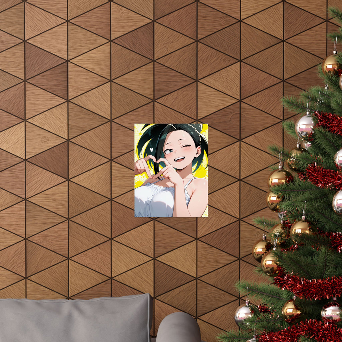 Yaoyorozu Momo 004 Vertical Posters
