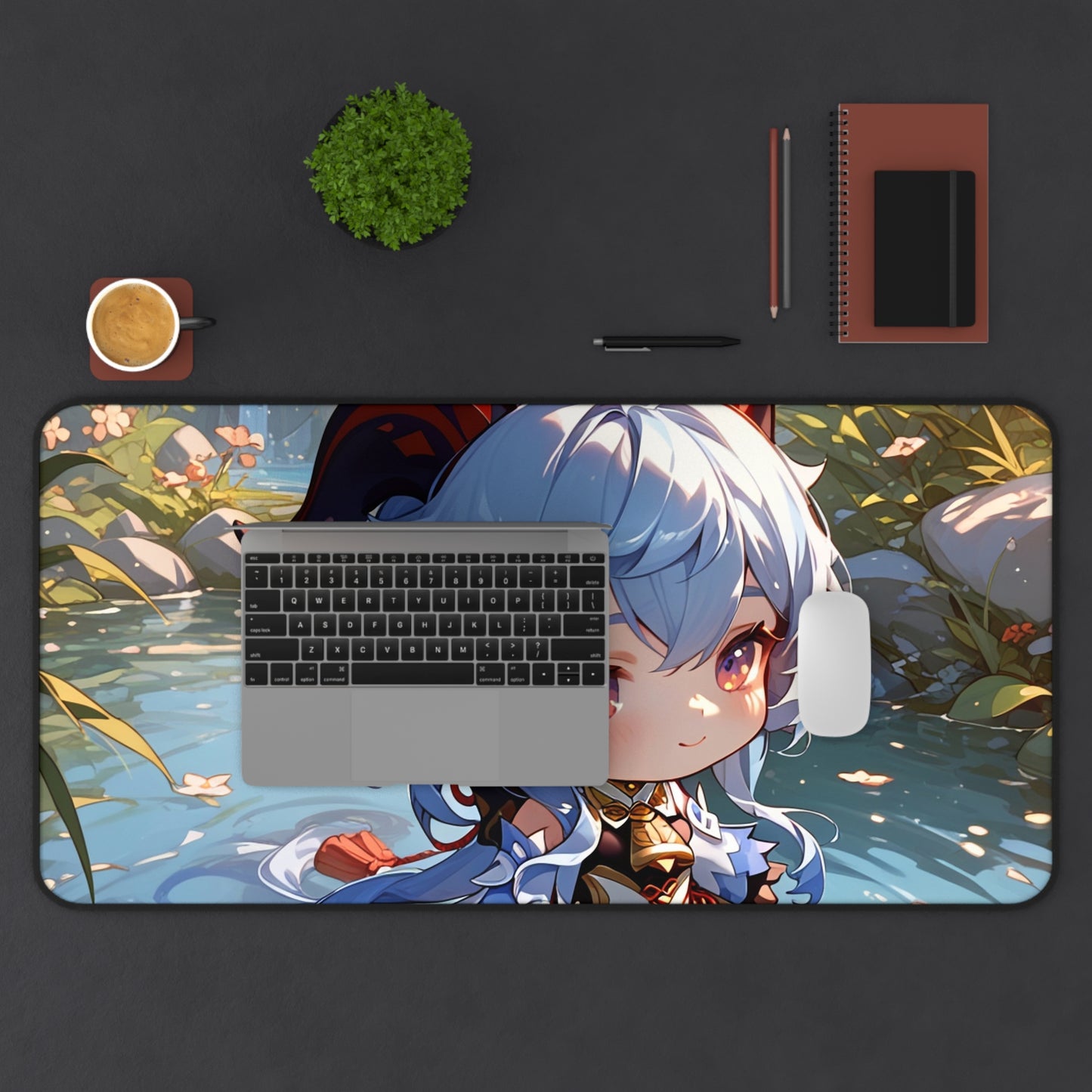 Chibi Ganyu Desk Mat