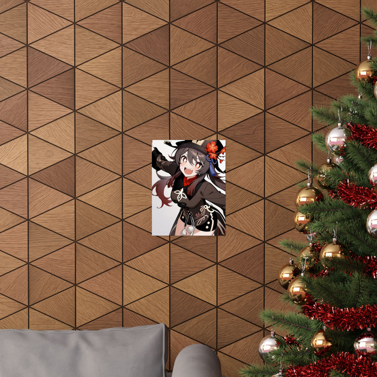 Hu Tao 005 Vertical Posters