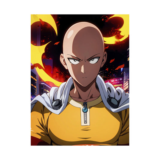 Saitama 005 Matte Vertical Posters