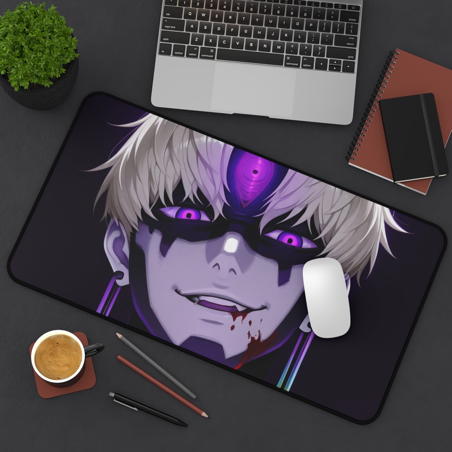 Evil Eye 001 Desk Mat
