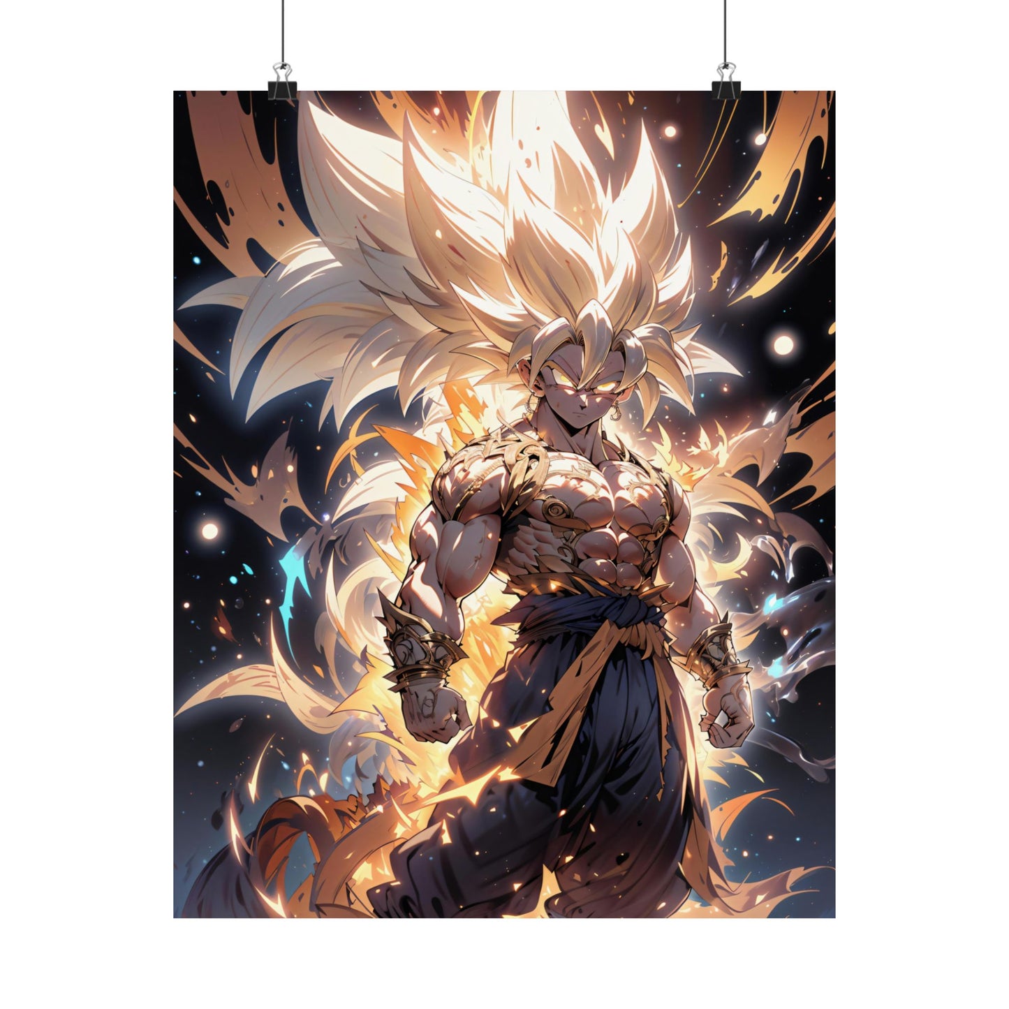 Goku 001 Matte Vertical Posters