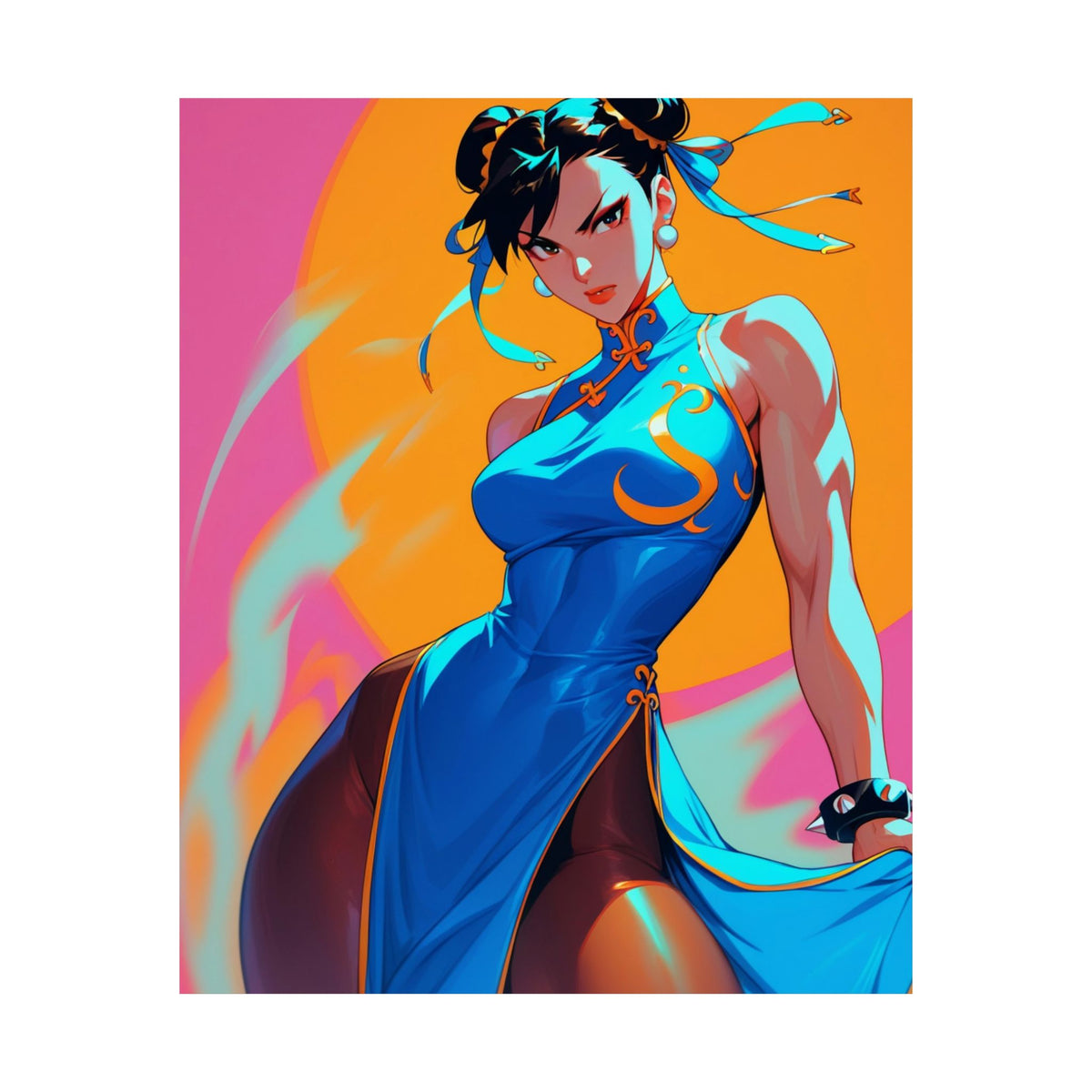 Chun Li 013 Vertical Posters