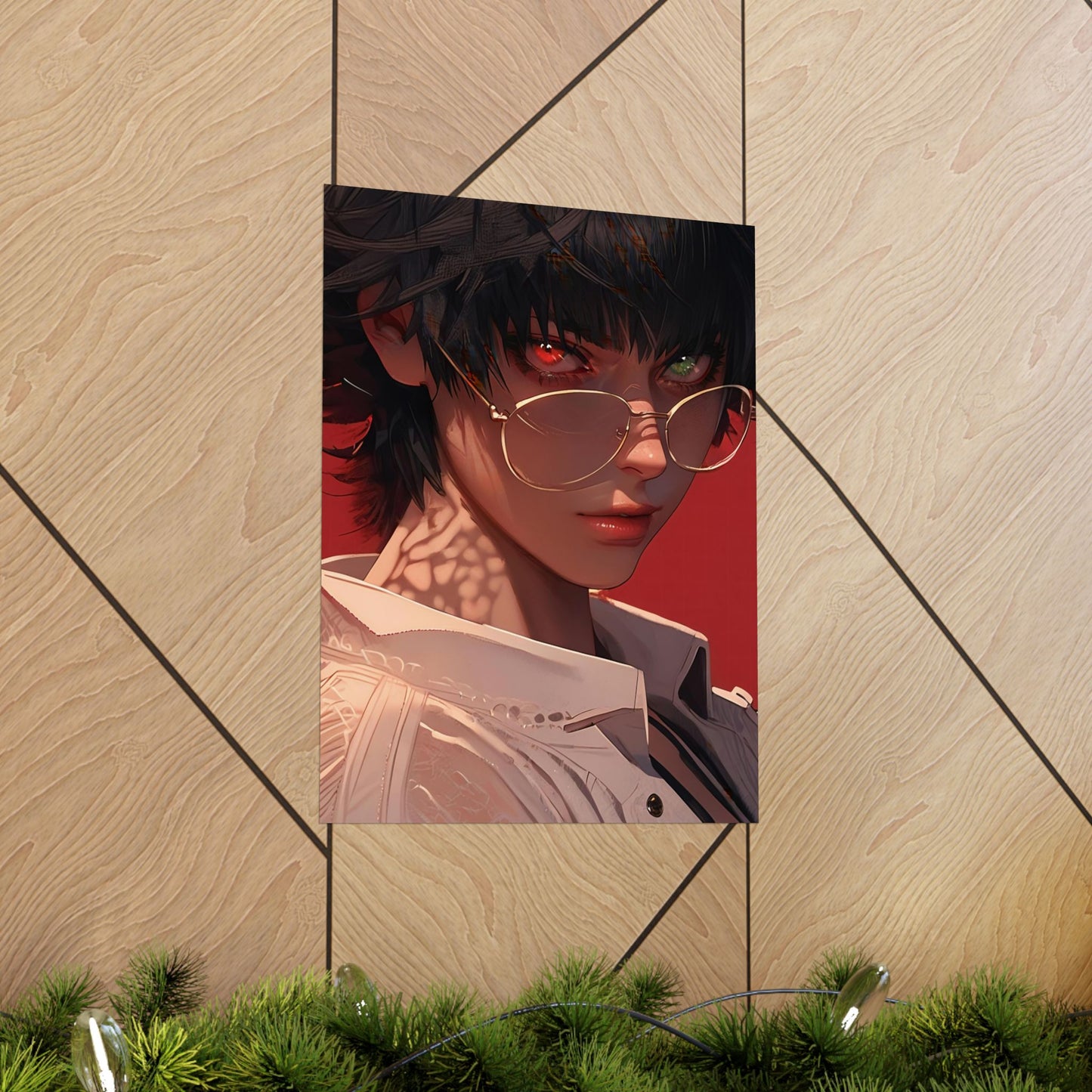 Lady 001 Vertical Posters