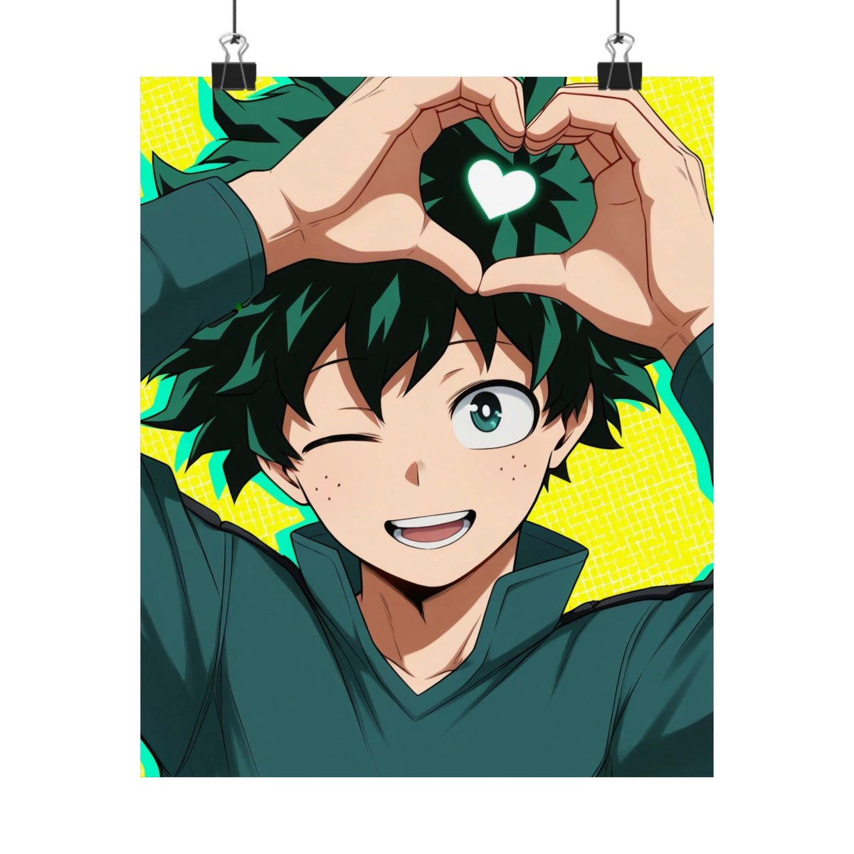 Izuku Midoriya 004 Vertical Posters