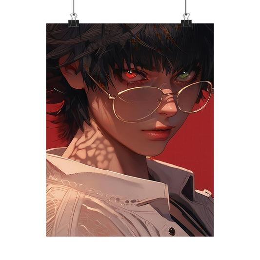 Lady 001 Vertical Posters