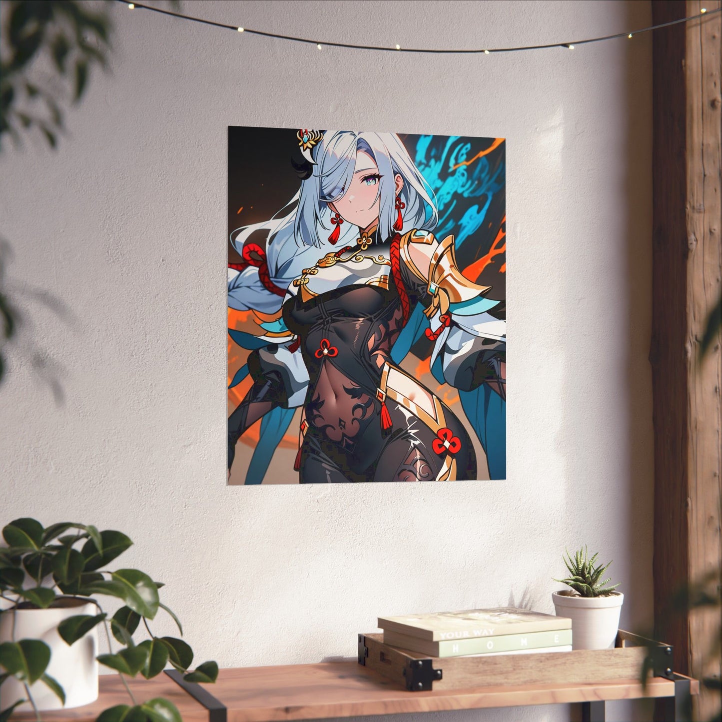 Shenhe 005 Vertical Posters