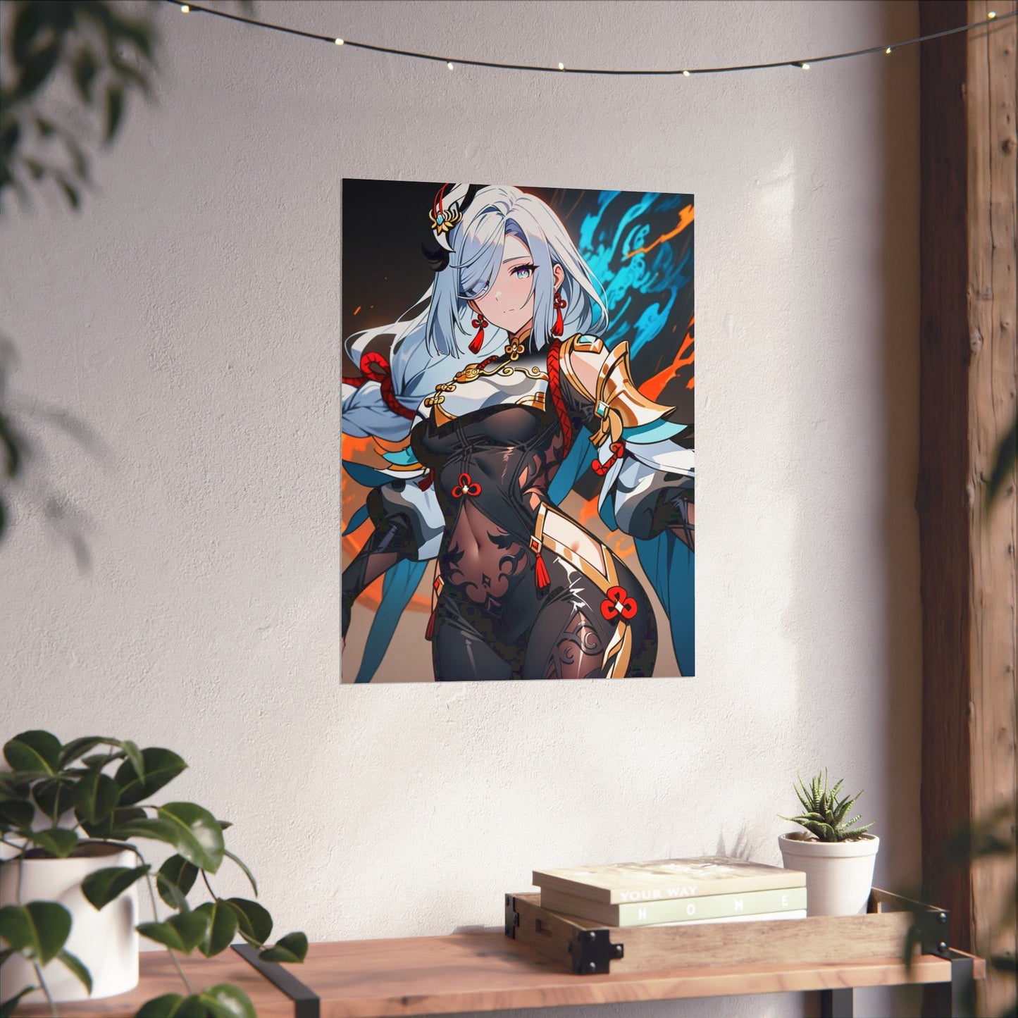 Shenhe 005 Vertical Posters