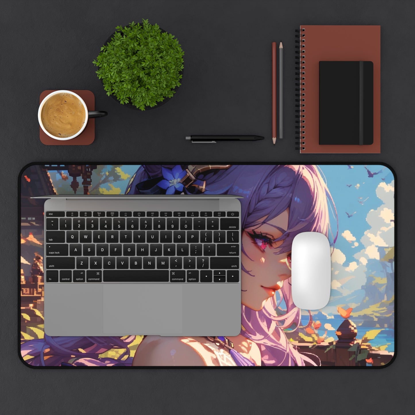 Pixely Keqing Desk Mat