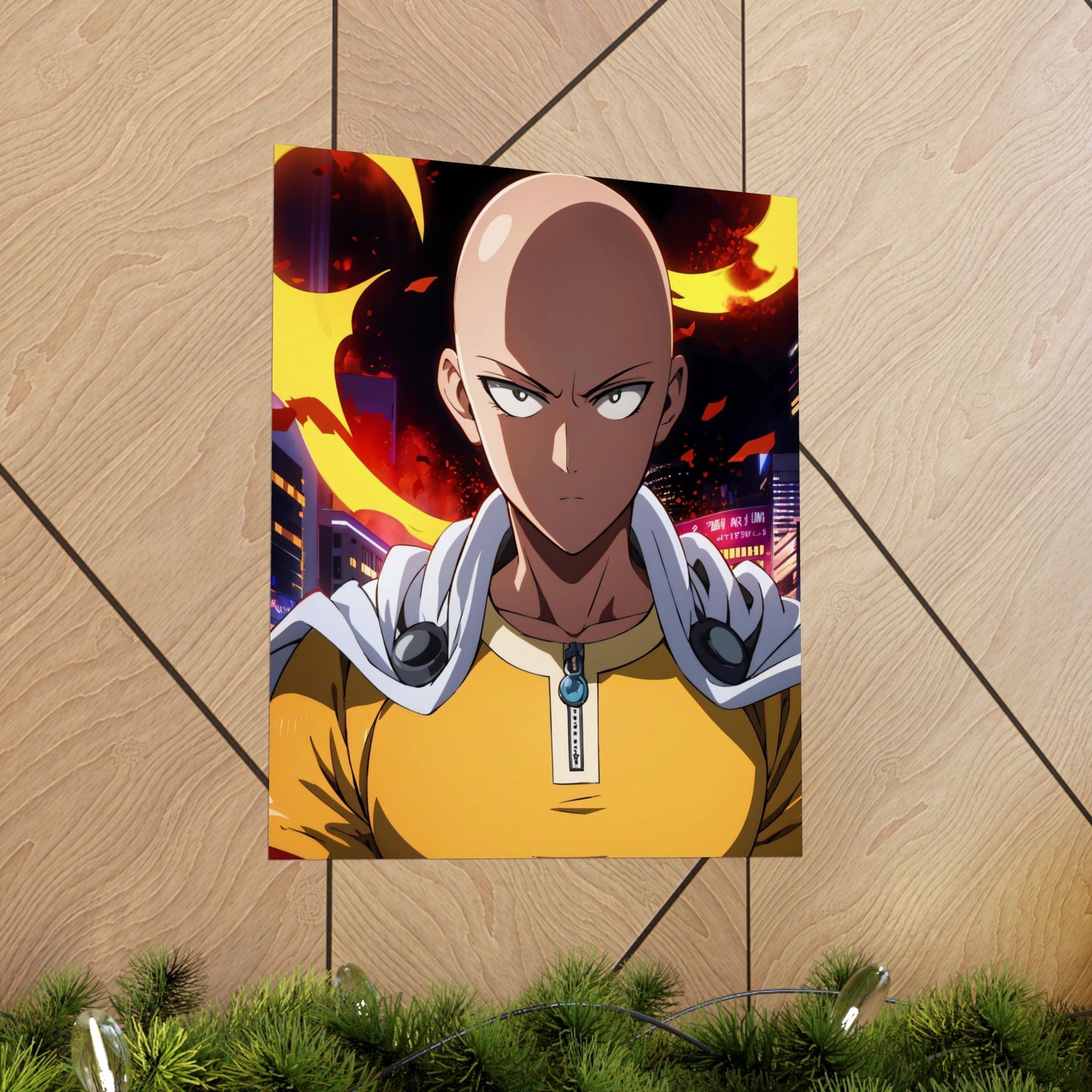 Saitama 005 Matte Vertical Posters