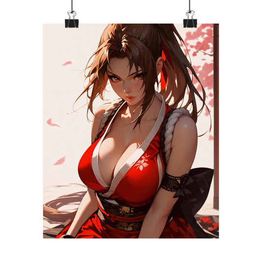 Shiranui Mai 002 Vertical Posters