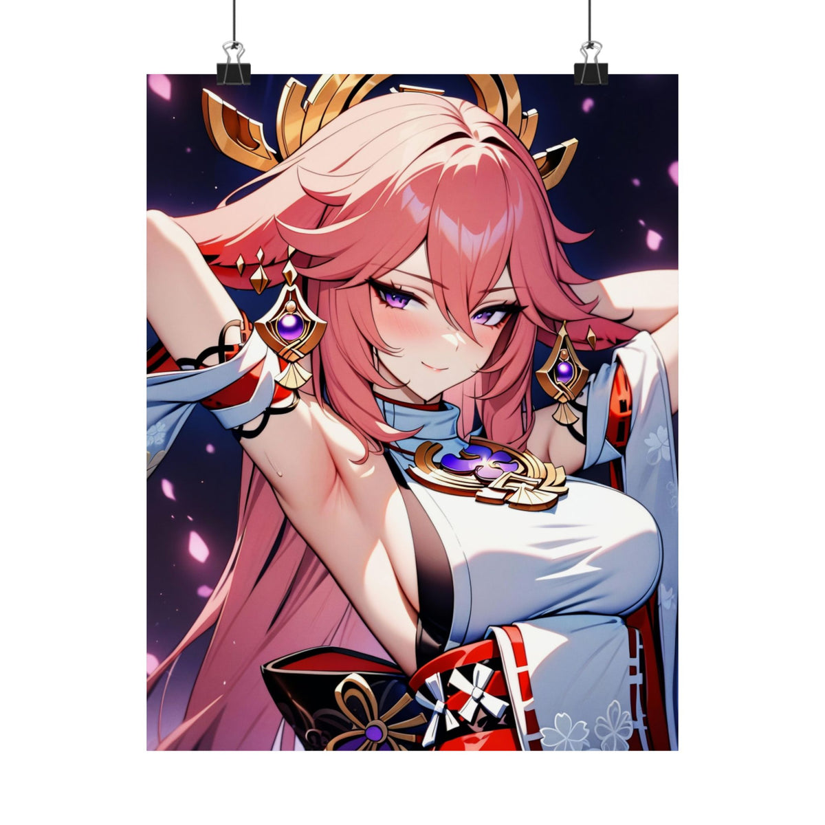 Yae Miko 004 Vertical Posters