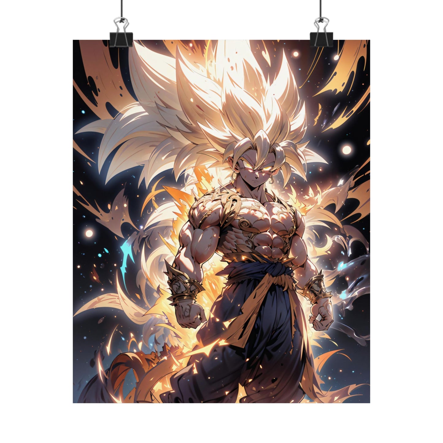 Goku 001 Matte Vertical Posters