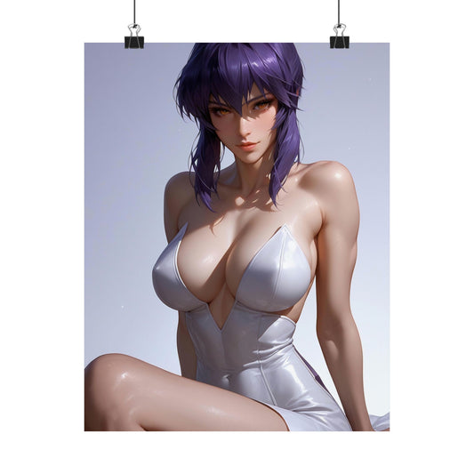 Motoko Kusanagi 002 Vertical Posters