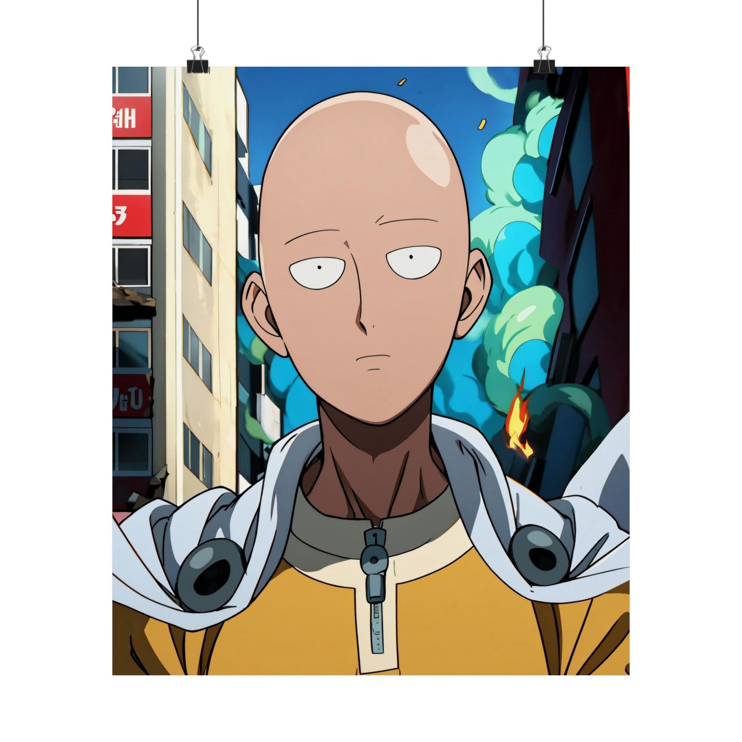 Saitama 006 Matte Vertical Posters