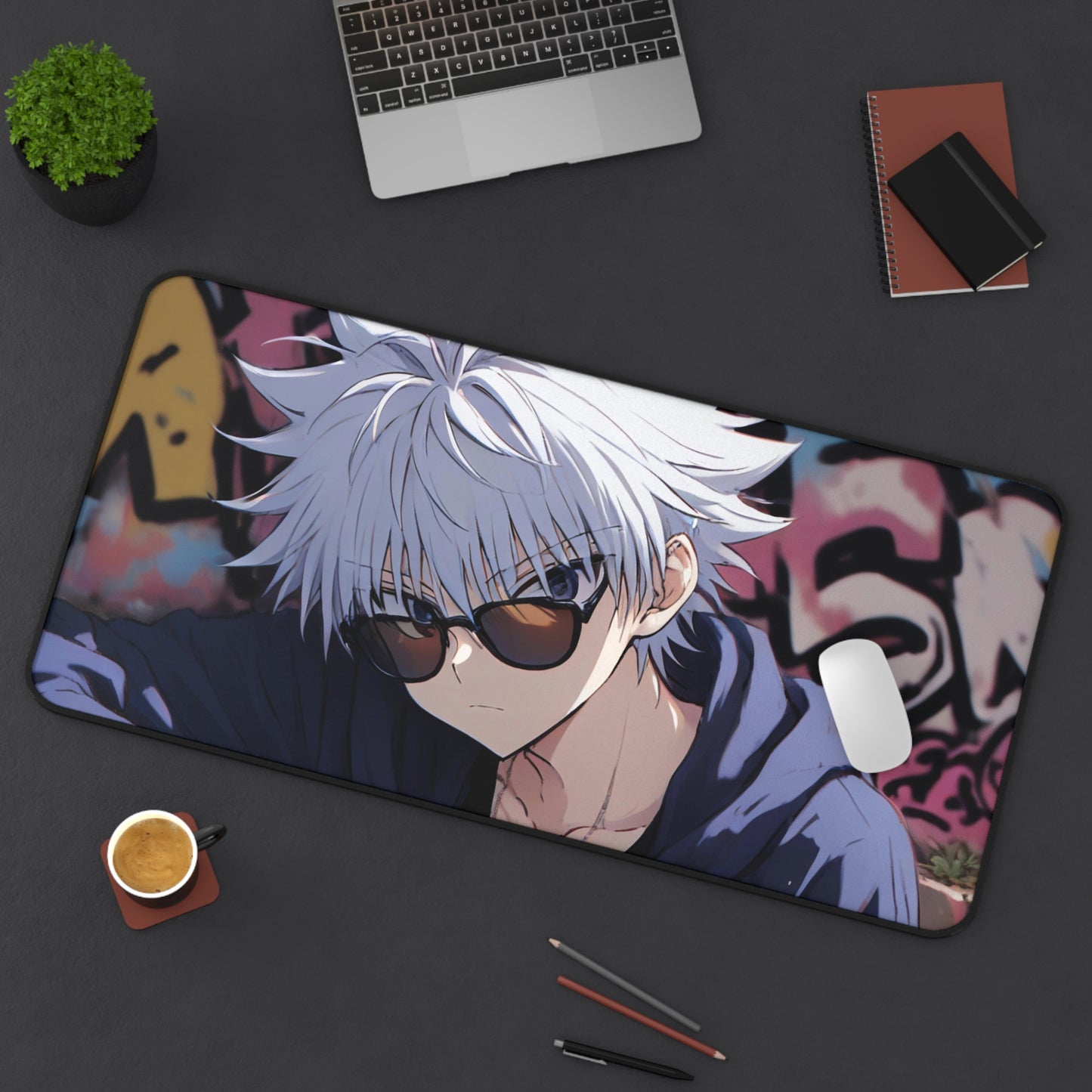 Killua Zoldyck 001 Desk Mat