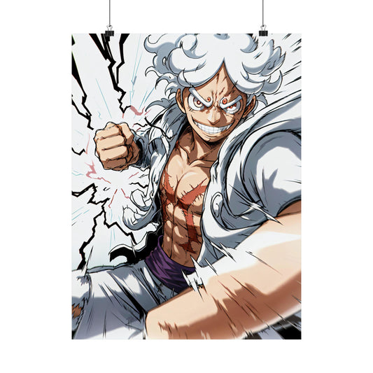 Monkey D. Luffy 001 Matte Vertical Posters