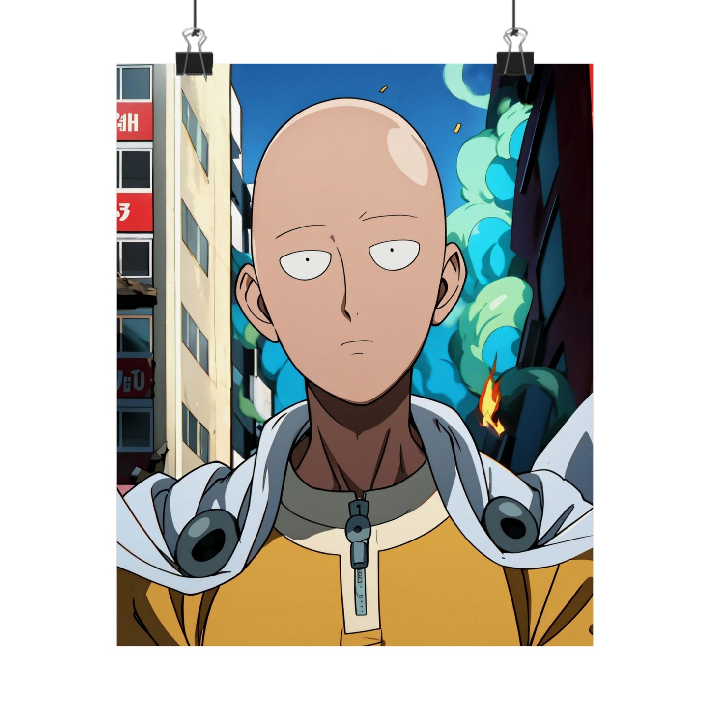 Saitama 006 Matte Vertical Posters