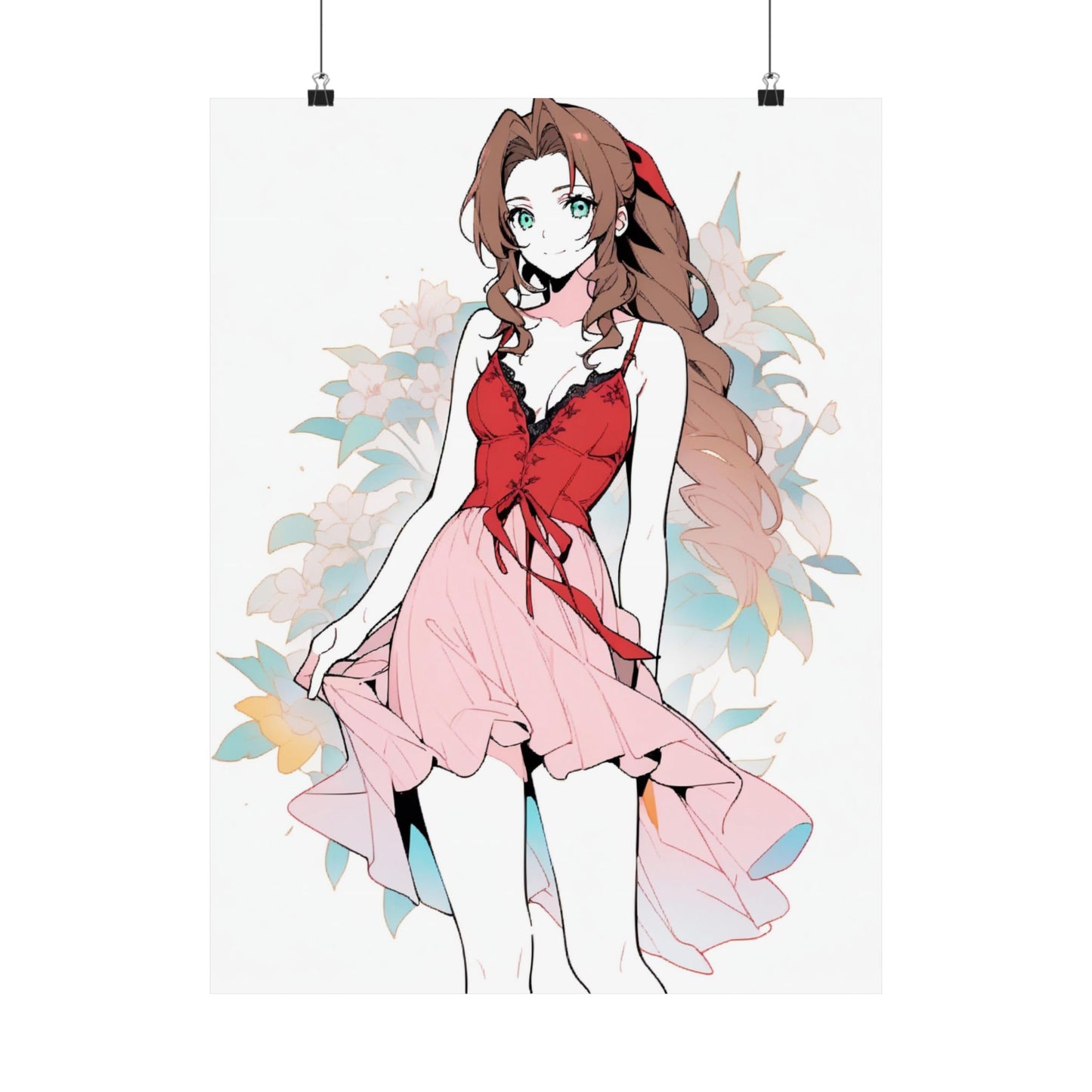 Aerith 002 Vertical Posters