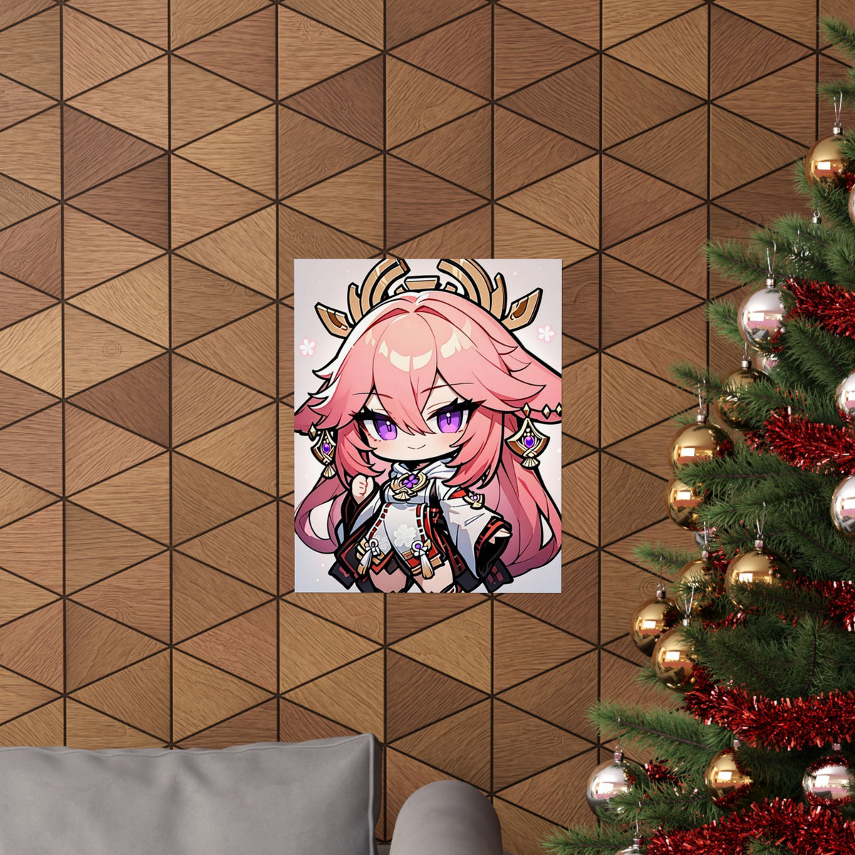 Yae Miko 005 Vertical Posters