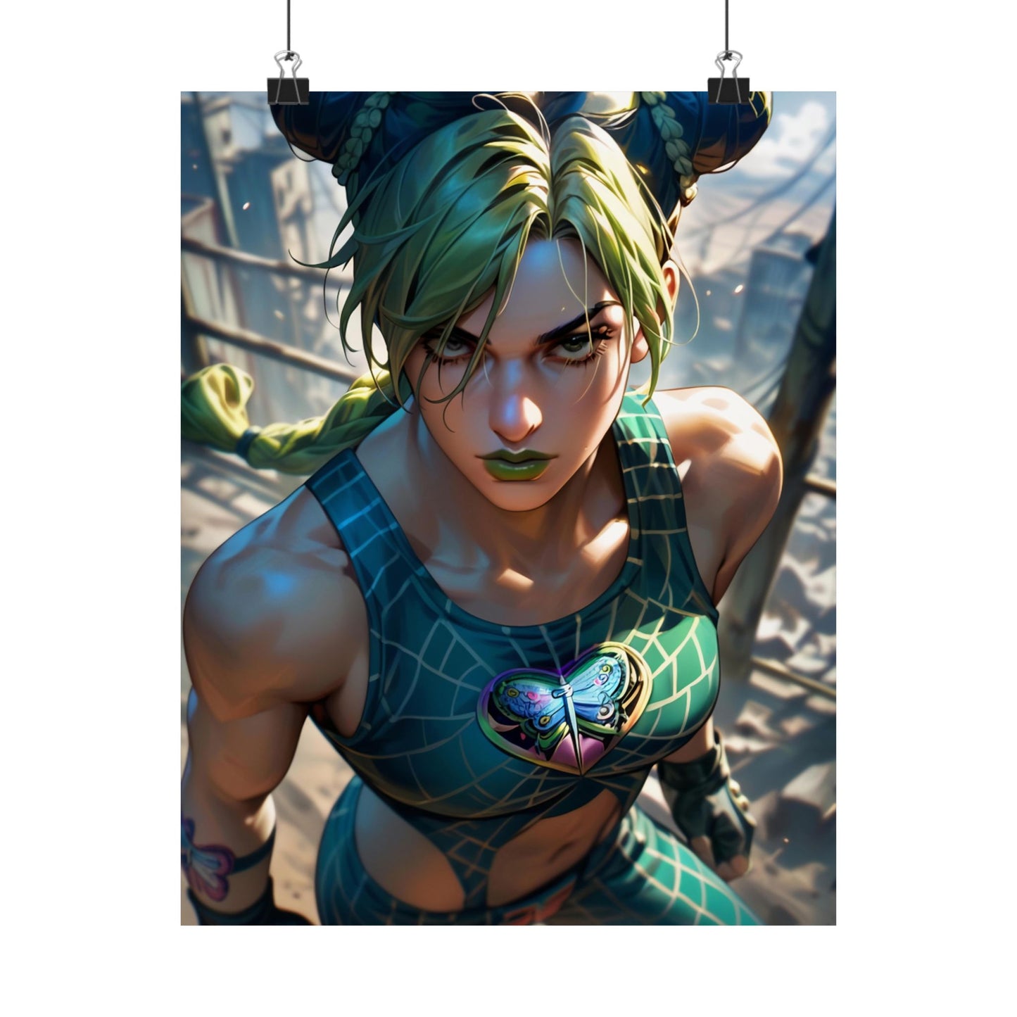 Jolyne Kujo 001 Vertical Posters