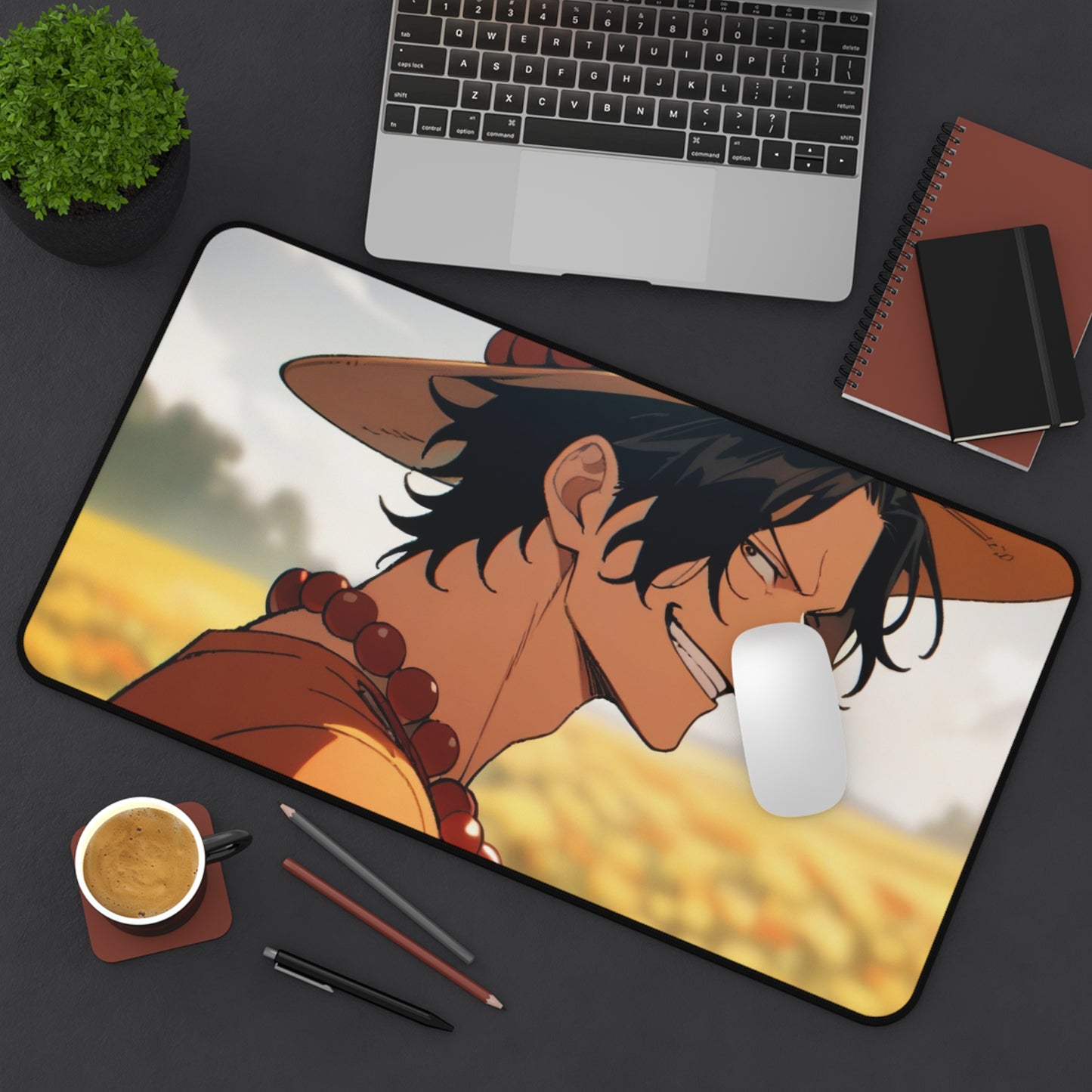 Portgas D. Ace 001 Desk Mat