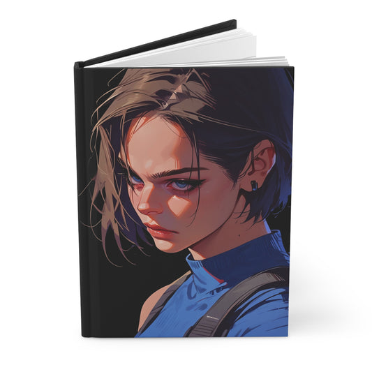 Jill Valentine 003 Hardcover Journal Matte