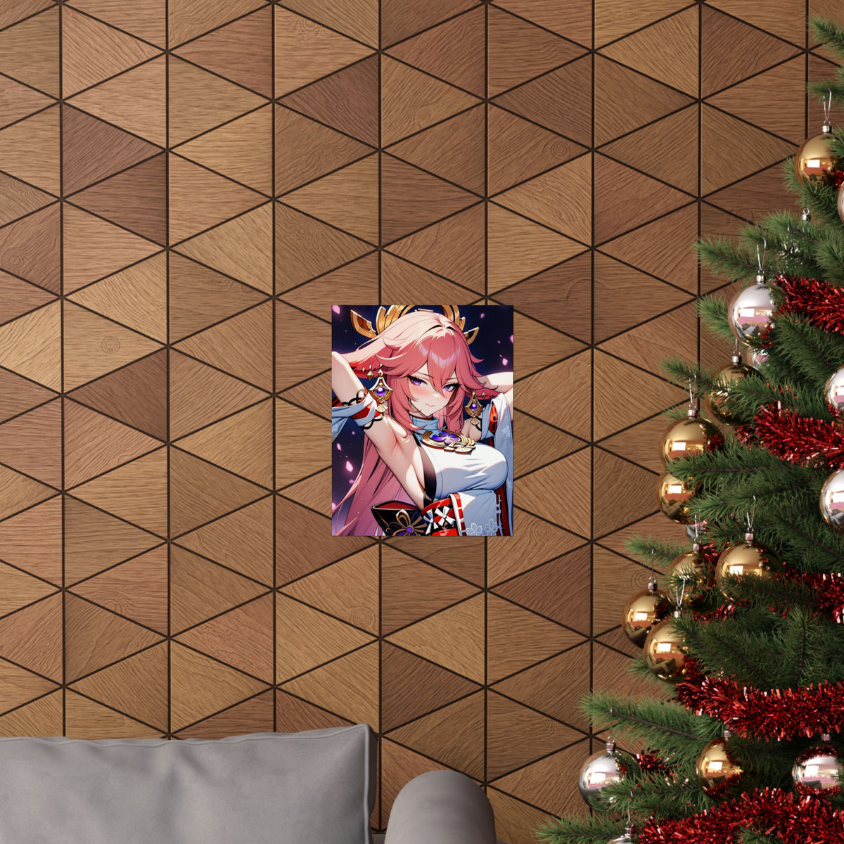 Yae Miko 004 Vertical Posters