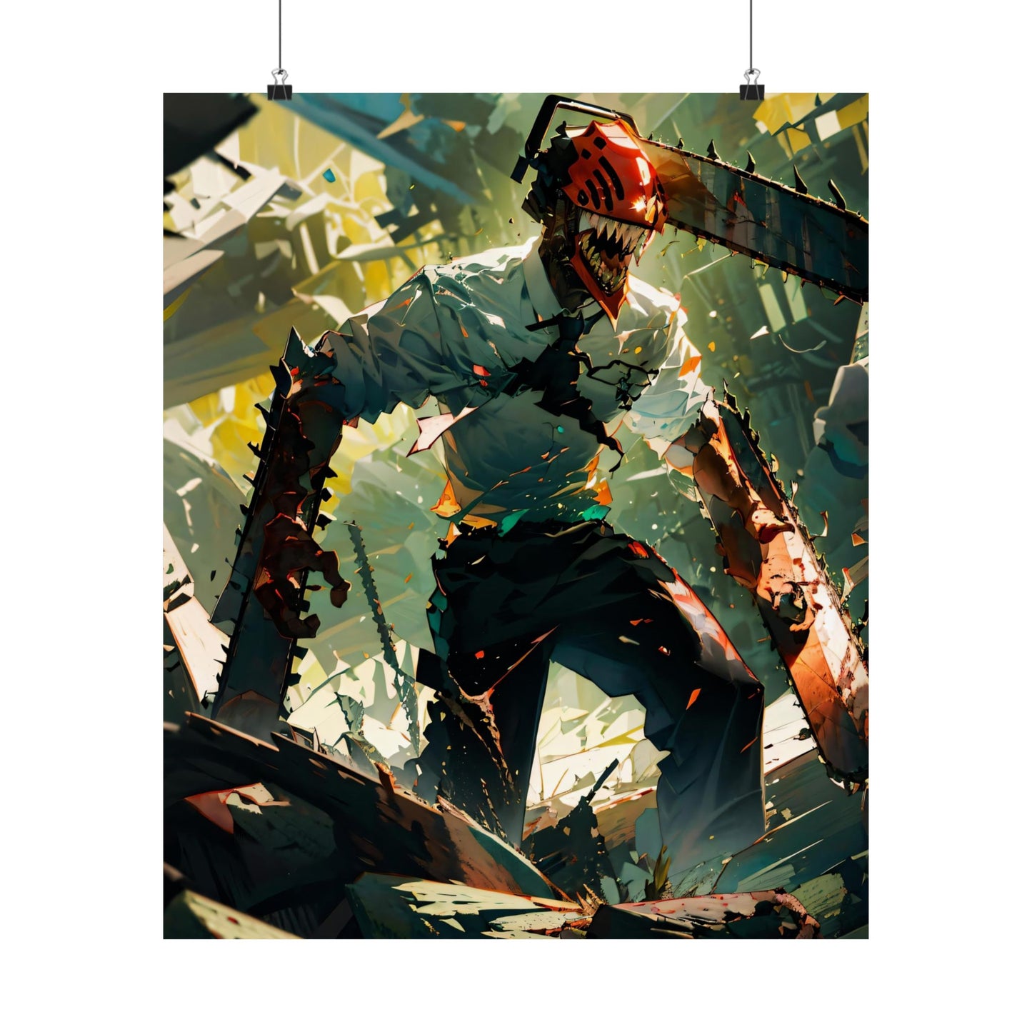 Chainsaw Man 002 Matte Vertical Posters