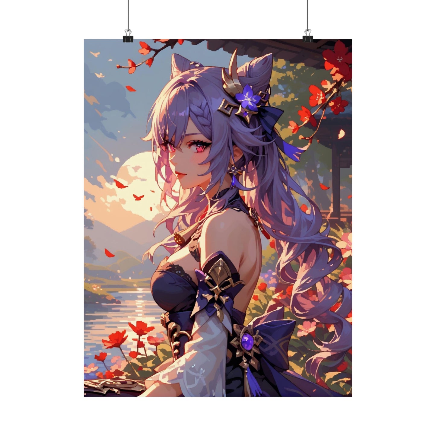 Keqing 008 Vertical Posters