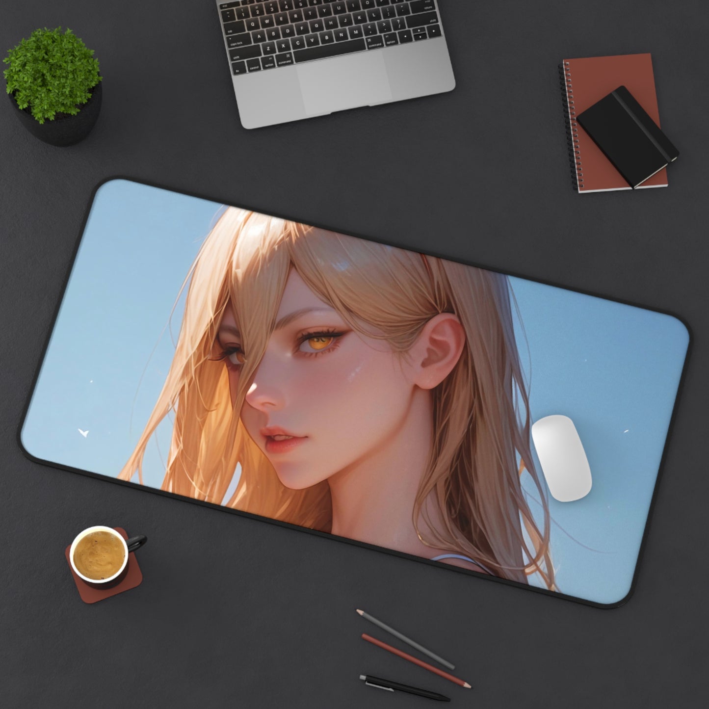 Power 002 Desk Mat