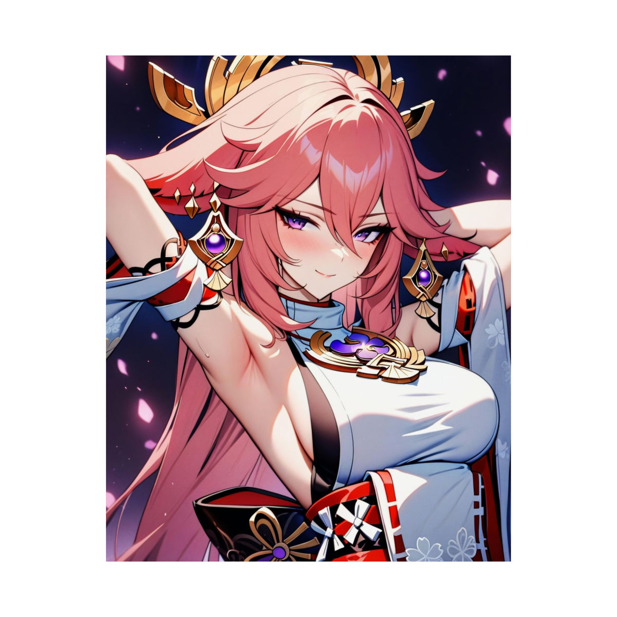 Yae Miko 004 Vertical Posters