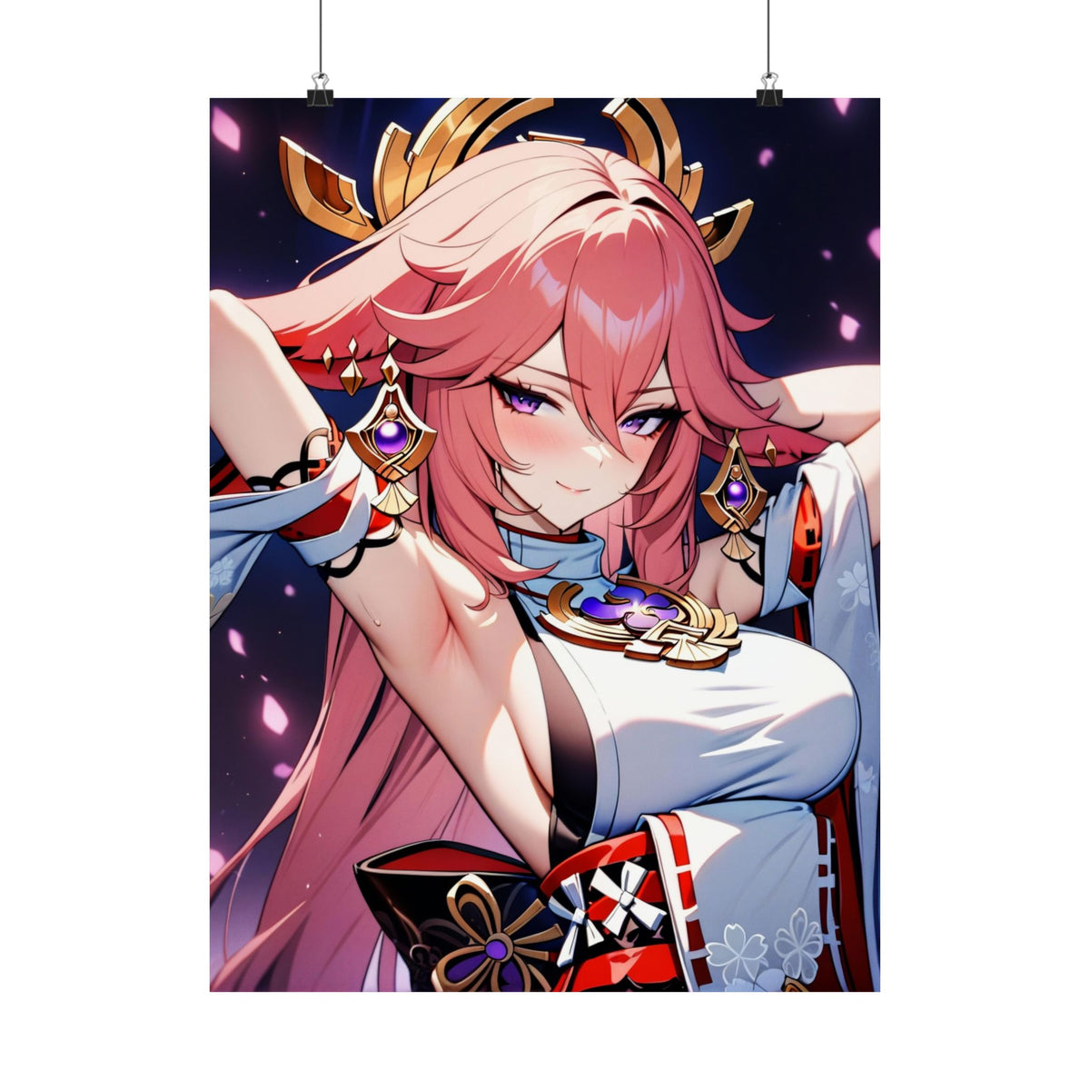 Yae Miko 004 Vertical Posters