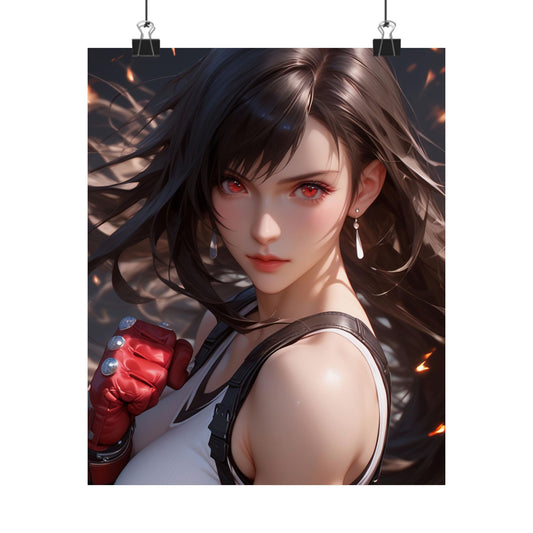 Tifa Lockhart 011 Vertical Posters