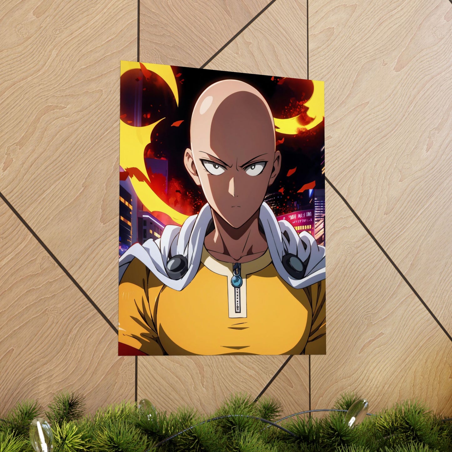 Saitama 005 Matte Vertical Posters