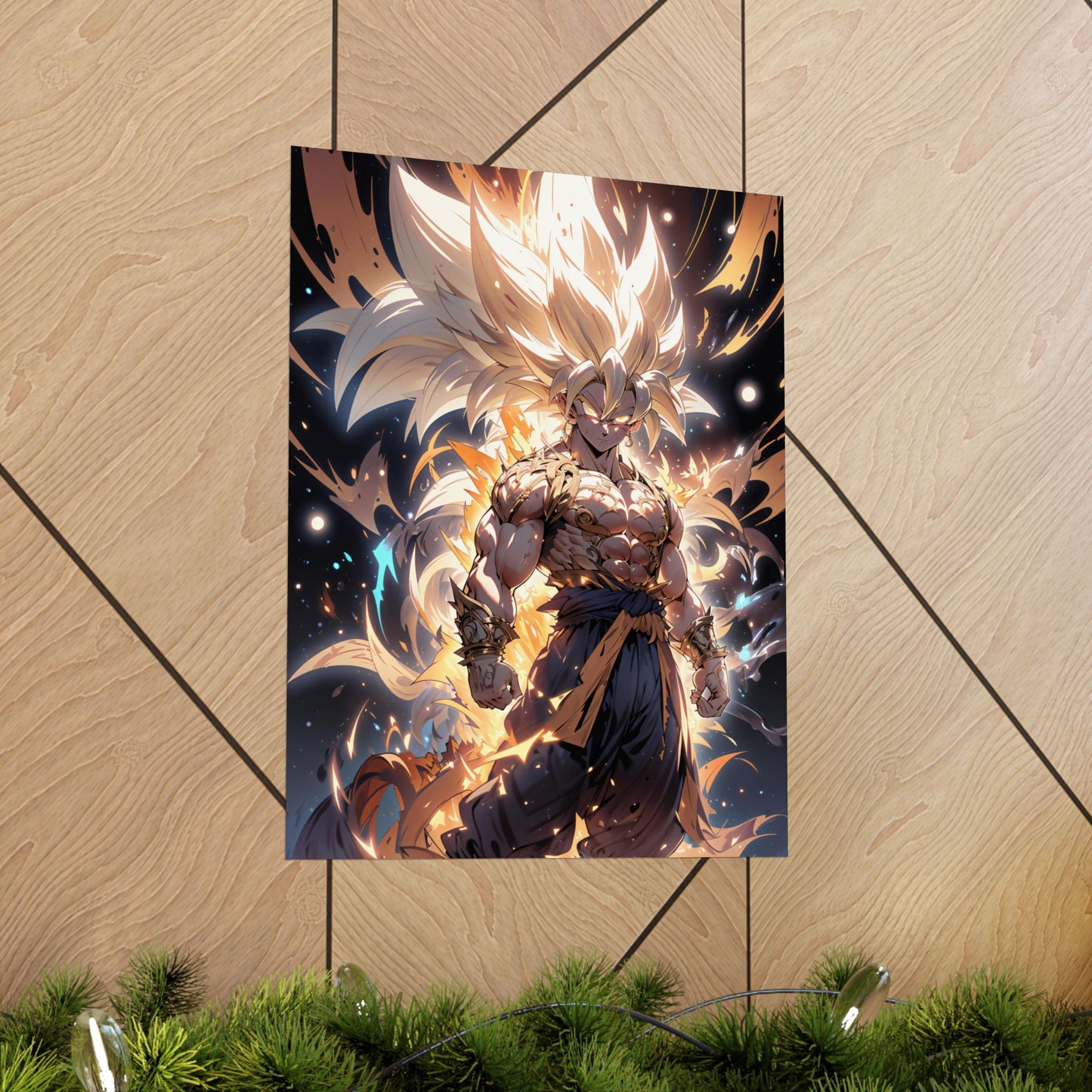 Goku 001 Matte Vertical Posters